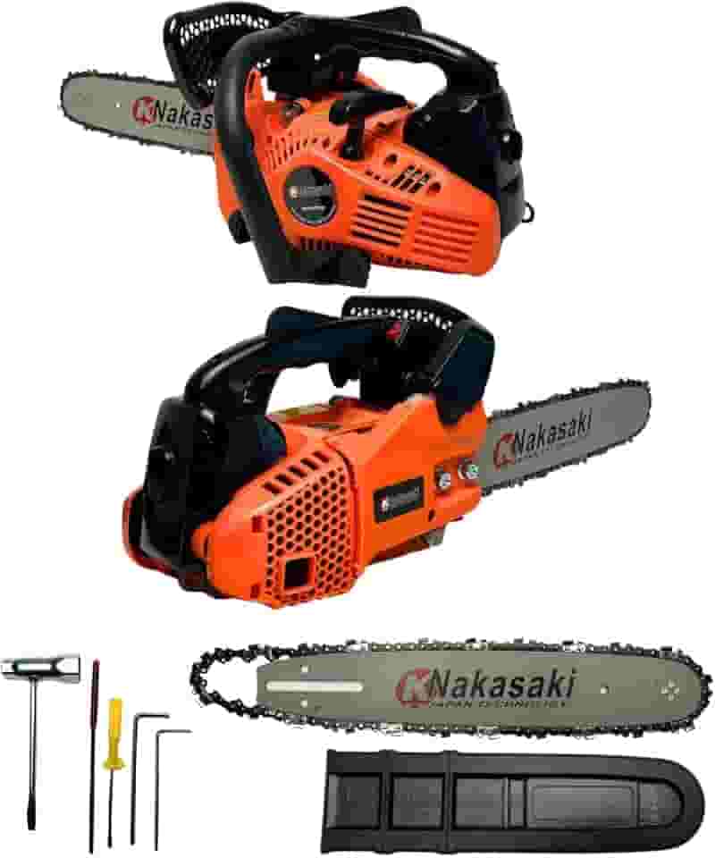 Motosserra Gasolina 38cc Nakasaki com Sabre 30cm Alto Rendimento