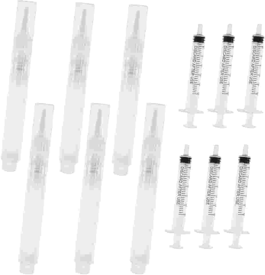 Canetas de tinta de retoque recarregáveis, pacote com 12 canetas de pincel recarregáveis, canetas de pincel vazias para parede, pincel de retoque para reparo de parede, gabinete de madeira, janela de