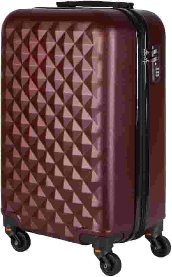 Mala de Bordo em ABS Com 4 Rodas 360 - Inglaterra (Vinho)