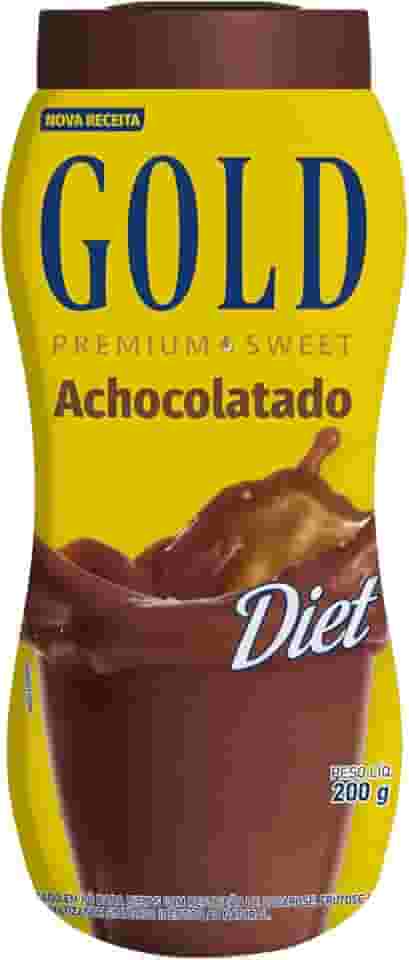 GOLD Achocolatado Em Po Pote 200G