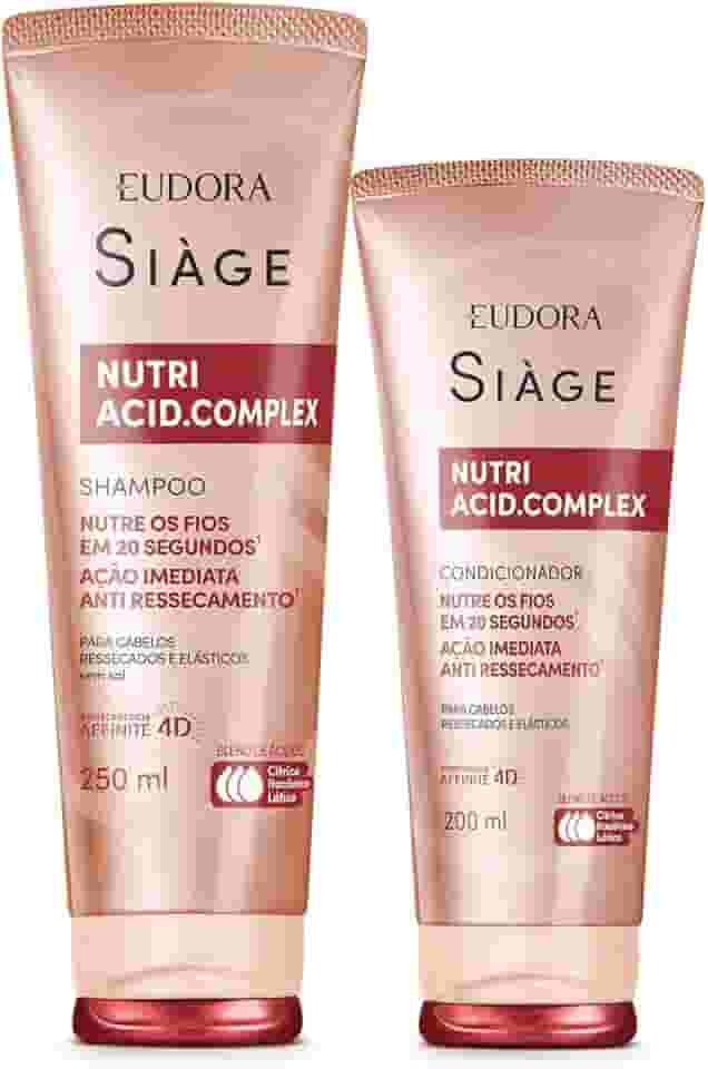 Combo Siàge Nutri Acid.Complex: Shampoo 250ml + Condicionador 200ml