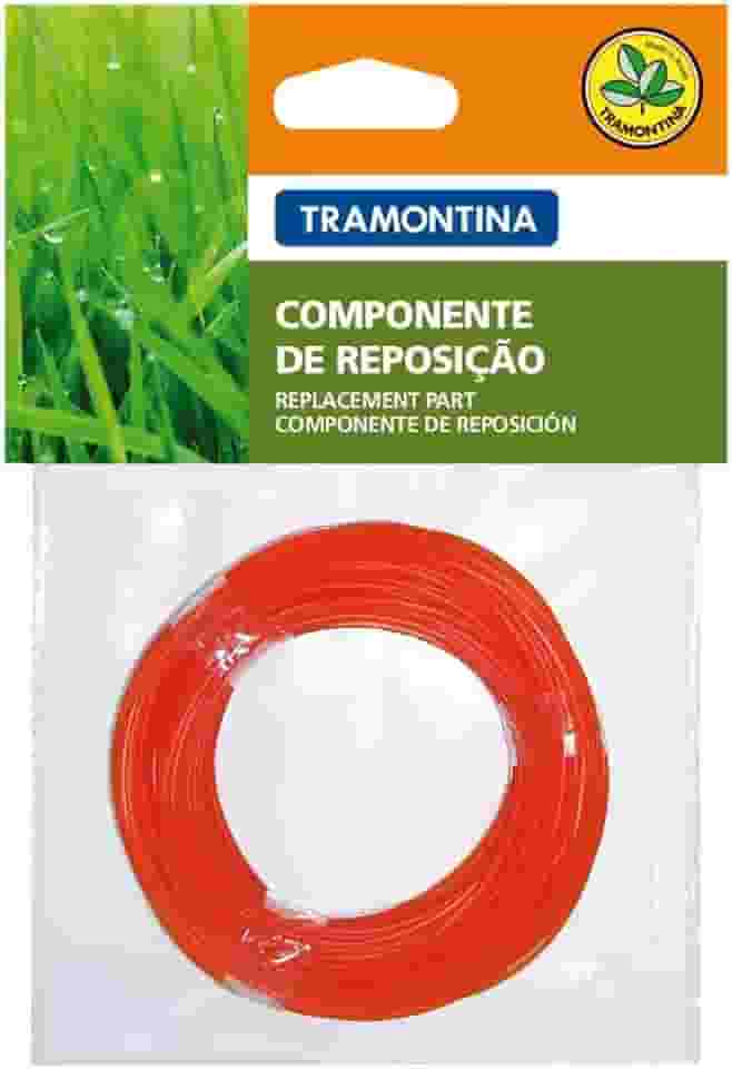 Tramontina Fio De Nylon 2,4 Mm, 12 M De Comprimento, Para Roçadeira Re1000, Rc26k, Rc26h, Rc33b/43b