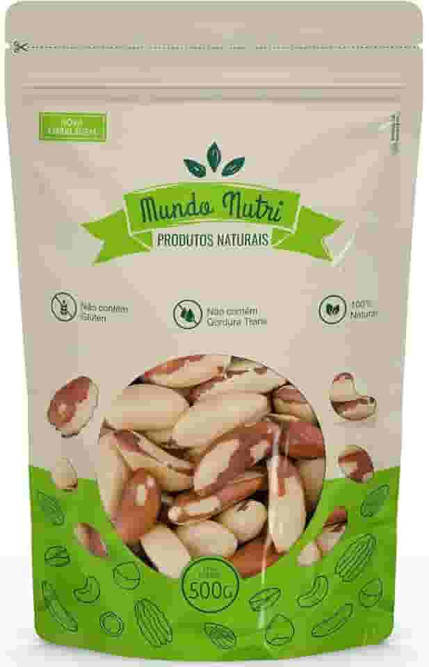 500g Castanha Do Pará Inteira Premium - Nova Safra