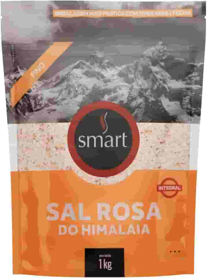 Smart Sal Rosa do Himalaia Fino Integral 1kg