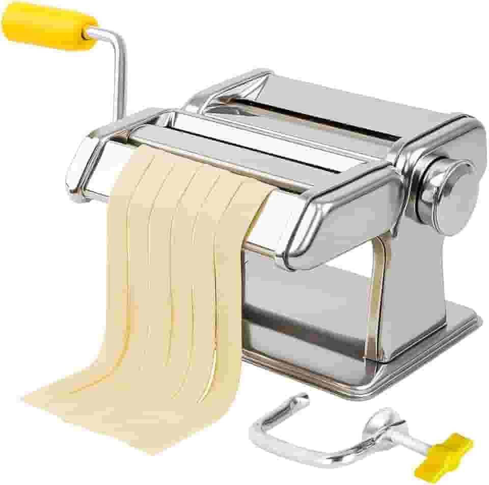 Máquina Macarrão 3 Massas Lasanha Cilindro Inox Removível