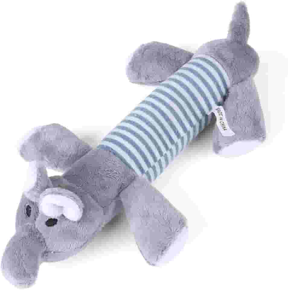 Brinquedo Para Cachorro Pequeno Pelúcia Pato Porco Elefante (elefante)