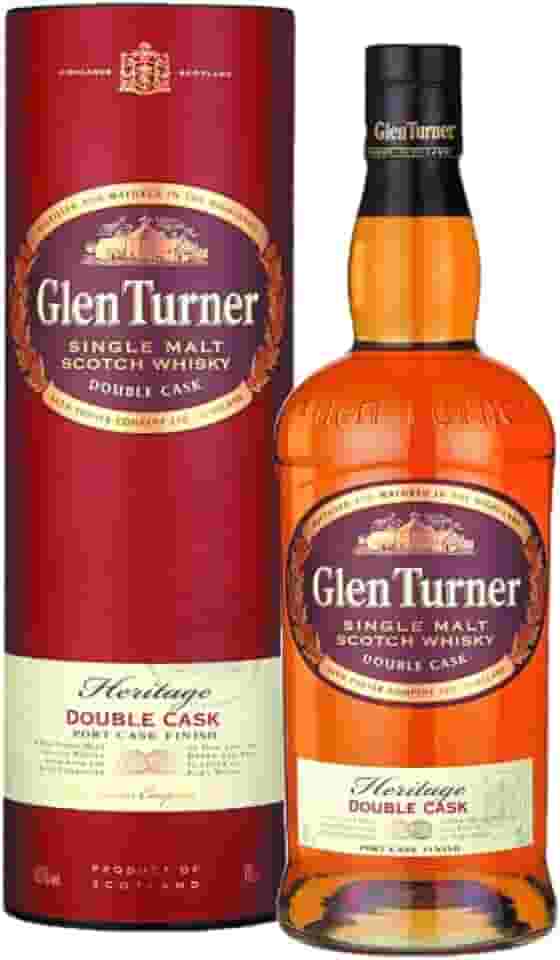 Whisky Glen Tuner Heritgee Double Cask Single Malt Whiskey Escocês Port 700ml Teor 40% Barris De Vinho