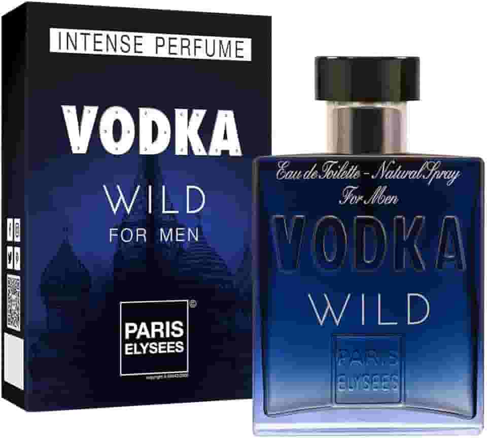 Perfume Importado Paris Elysees Eau De Toilette Masculino Vodka Wild 100ml