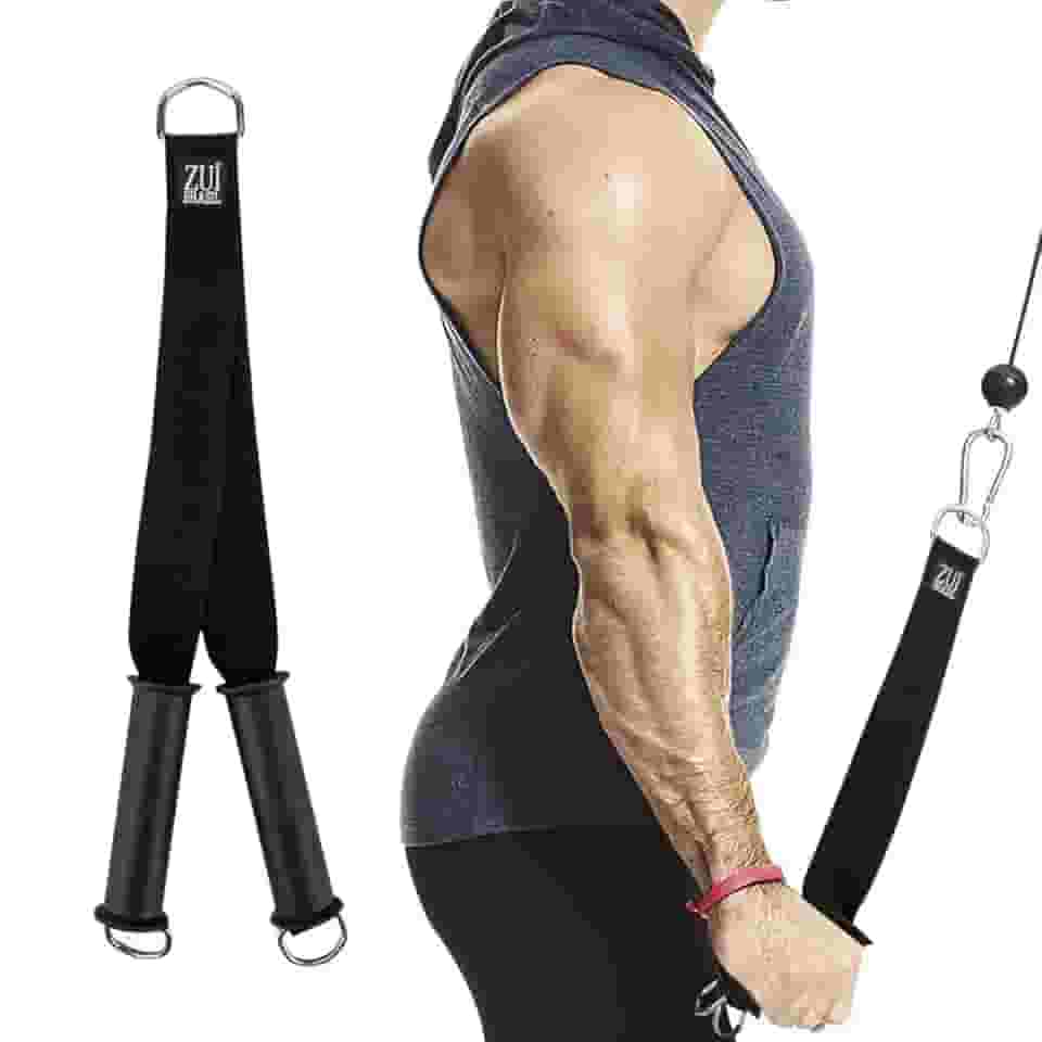 Puxador Cross Over Fita Para Tríceps Manopla Puxador Corda - Puxador Tríceps Academia, Puxador Academia, Puxador Fita Tríceps, Puxador Corda, Corda Tríceps