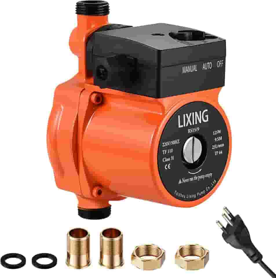 Bomba Pressurizadora Agua 127V 60Hz Bomba Dagua Eletrica Automático Pressurizador Dagua Autoescorvante para Melhora Pressão Agua Casa