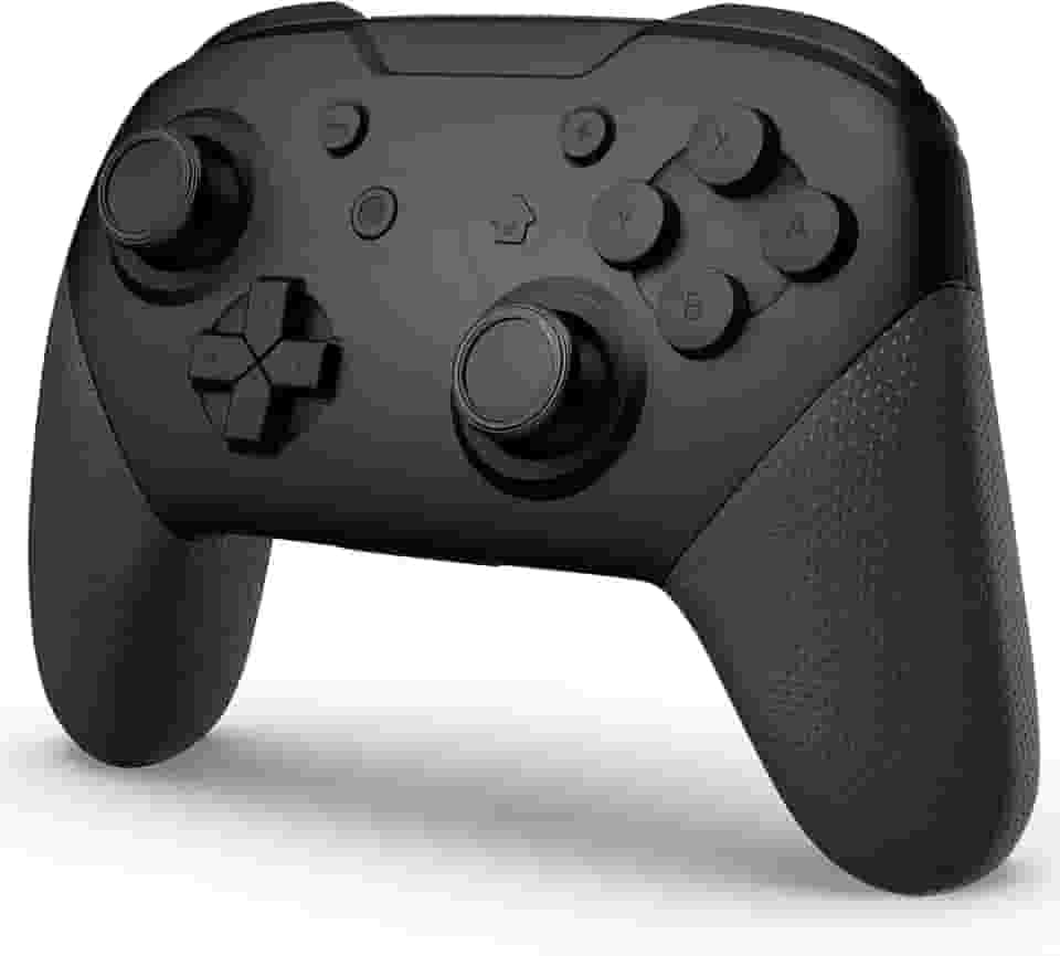 Controle profissional sem fio compatível com Switch/Switch Lite/Switch OLED, controle de jogo remoto do Switch com joystick, vibração dupla, função de despertar e captura de tela