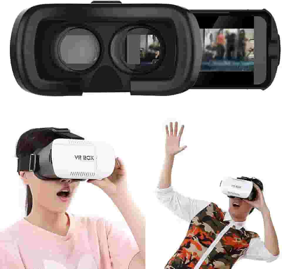Oculos de Realidade Virtual 3D Vr Box + Controle Bluetooth