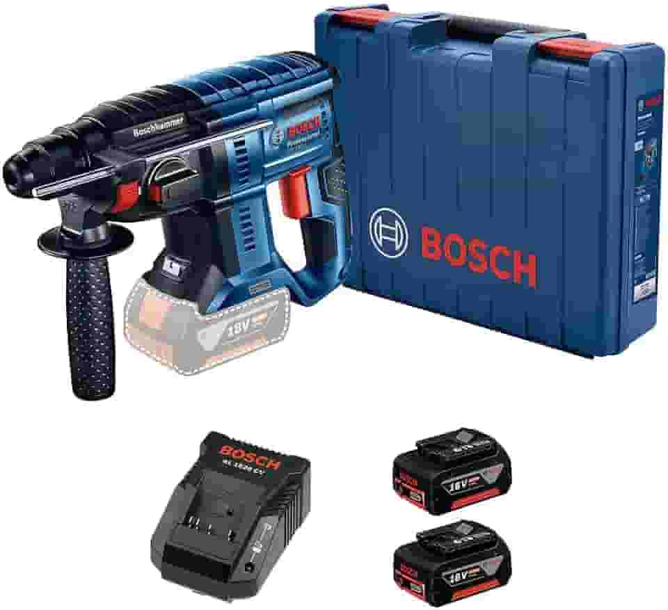 Bosch Martelete Perfurador Profissional à Bateria GBH180-LI, SDS Plus, 18 Volts