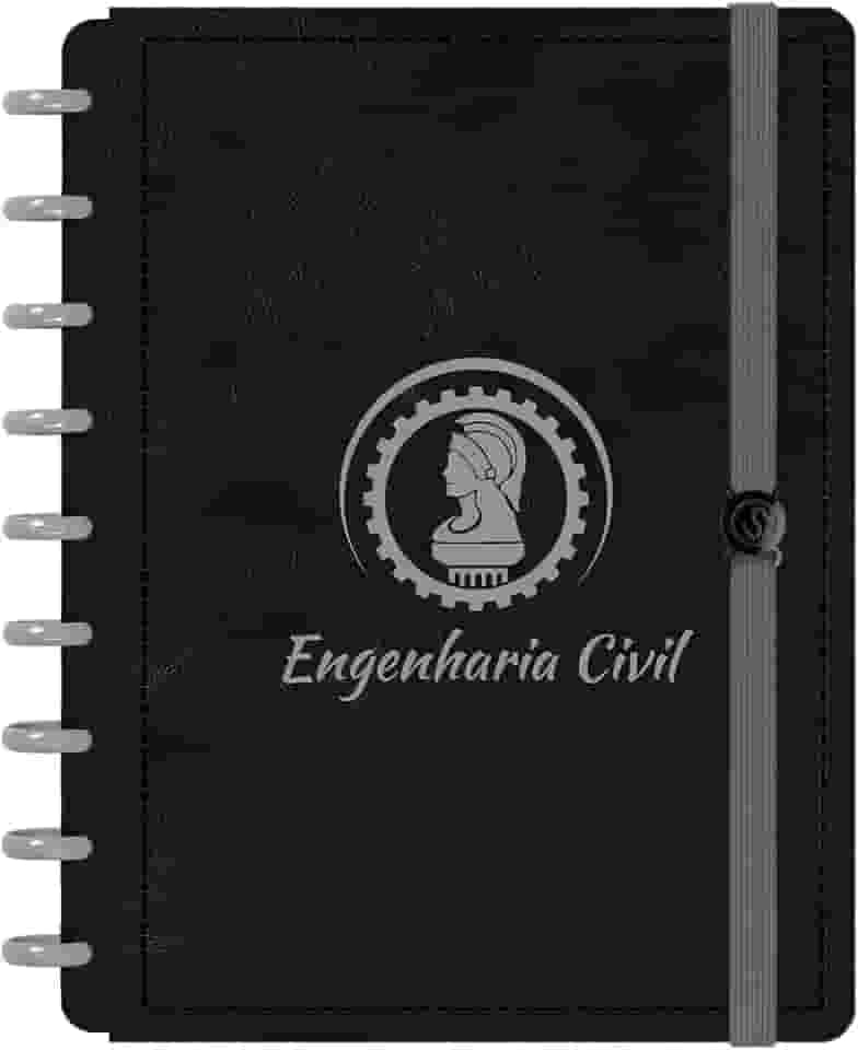 Caderno De Disco ISCOOL Inteligente M Prata Engenharia Civil