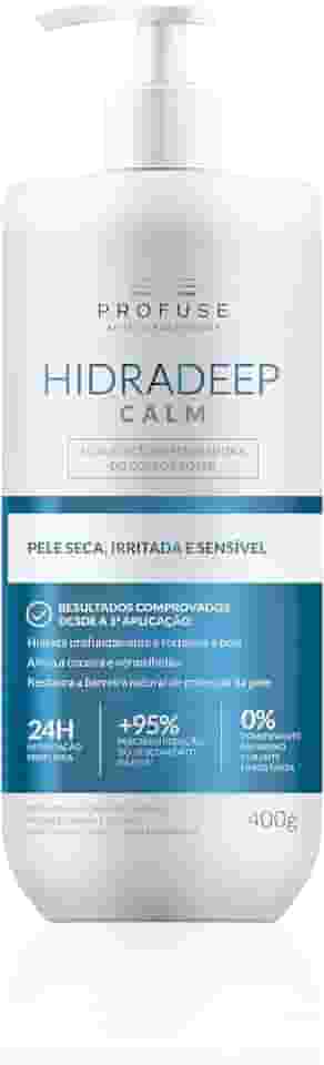 Profuse Hidratante para Corpo e Rosto Hidradeep Calm Pele Seca e Sensível com 400g