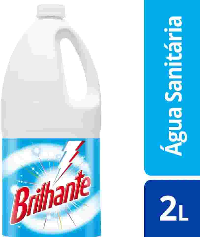 Brilhante Água Sanitária Cloro Ativo 2L