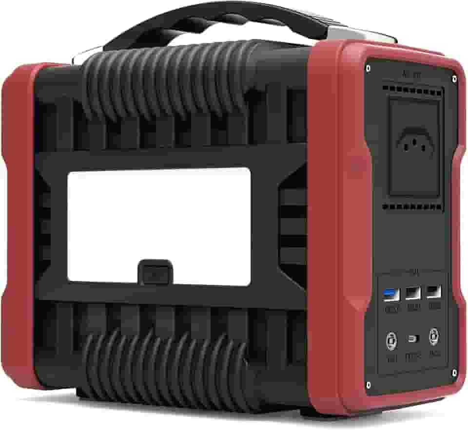 Gerador De Energia Portátil Bateria De Lítio Solar 220V 200W, Silencioso, Adequado para Camping e Passeios, um Salvador de Falta de Energia