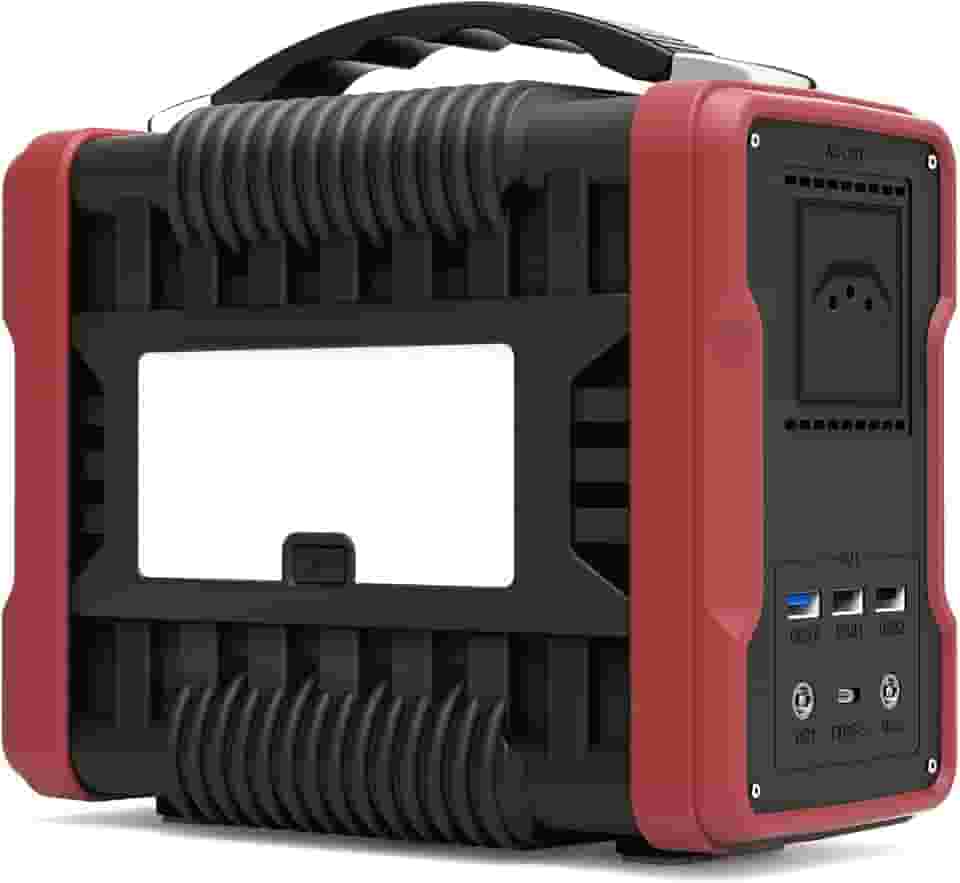 Gerador De Energia Portátil Bateria De Lítio Solar 220V 200W, Silencioso, Adequado para Camping e Passeios, um Salvador de Falta de Energia