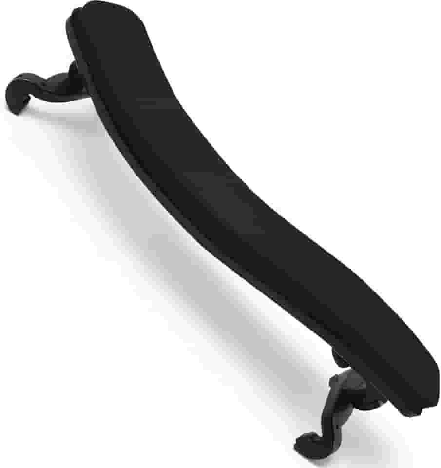 Zaidan’s Espaleira para Violino 3/4 e 4/4 Ajustável – Plástico Resistente com Pés Emborrachados, Almofada Macia, Regulagem de Altura e Largura – Preta