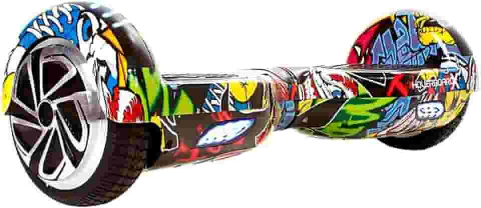 Hoverboard Skate Elétrico 6.5" com Bolsa Led Bluetooth Hip Hop Brinovar