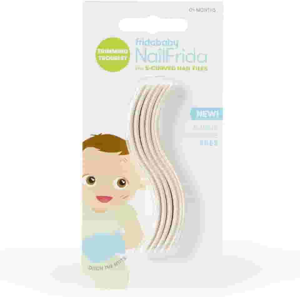 Frida Baby Lixas De Unha Para Bebês Fridababy Nailfrida Curvadas Em S Pacote Com 5 Branco