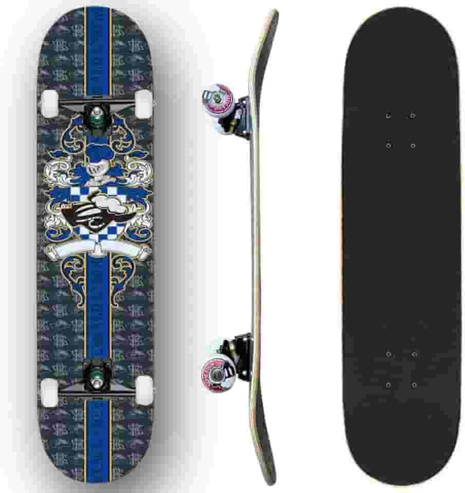 Skate Profissional black sheep Escudo Azul