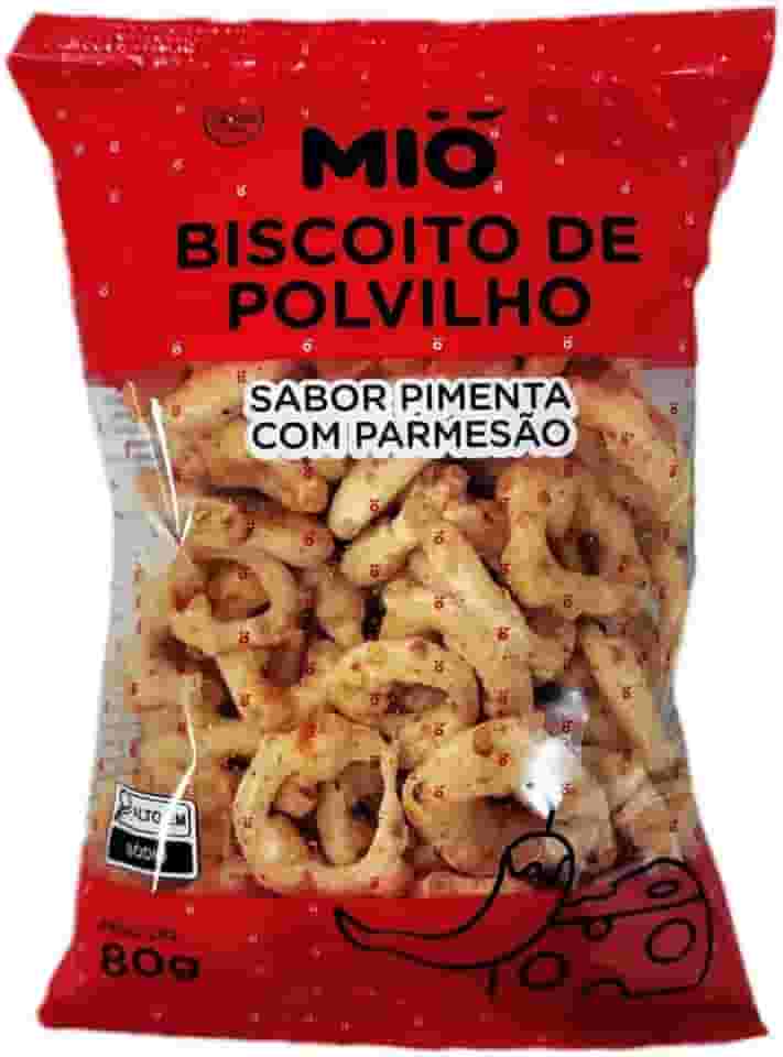 Biscoito Polvilho Mió Pimenta com Parmesão 80g