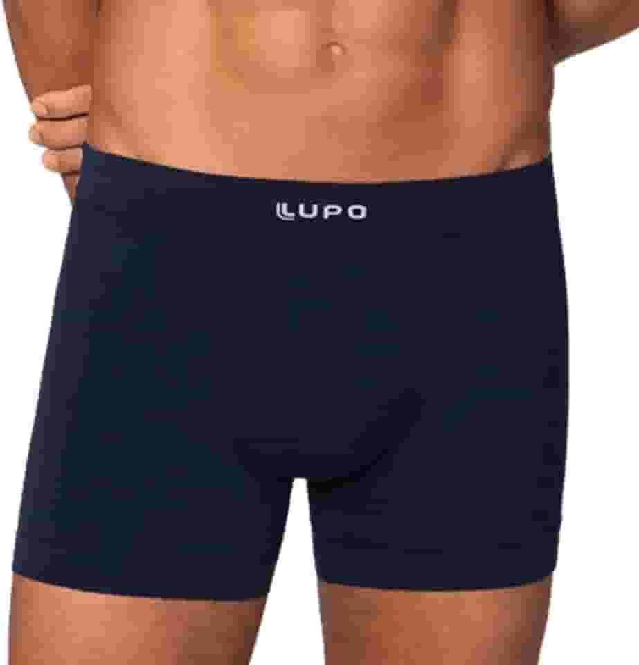 Cueca Boxer Modal Lupo Sem Costura Respirável Original