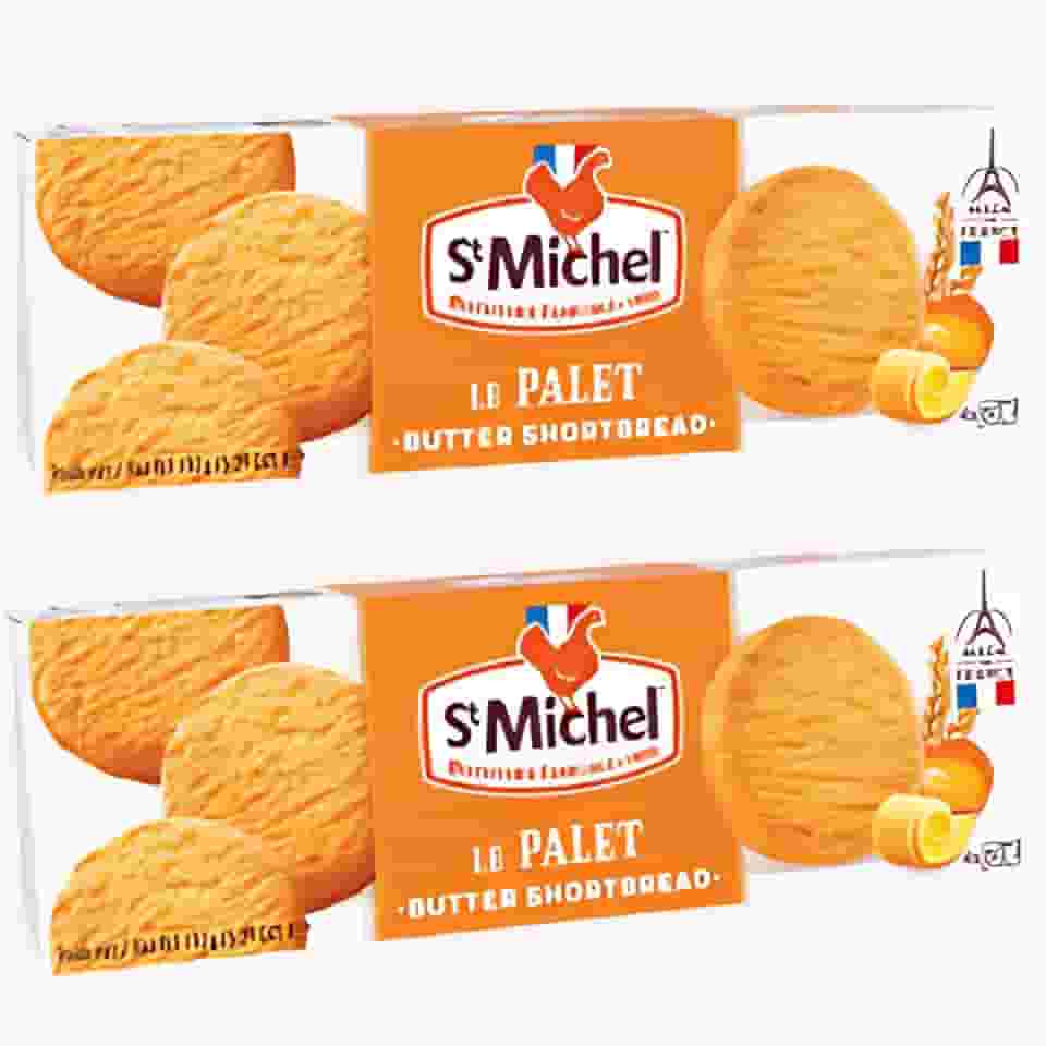 Biscoito Amanteigado Francês Butter Shortbread Biscuits Cookies 100% Manteiga 2 Unidades - Biscuits au Beurre 150g Cada