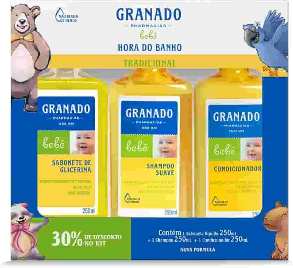 Granado Kit, Bebê Hora do Banho Tradicional, 250ml
