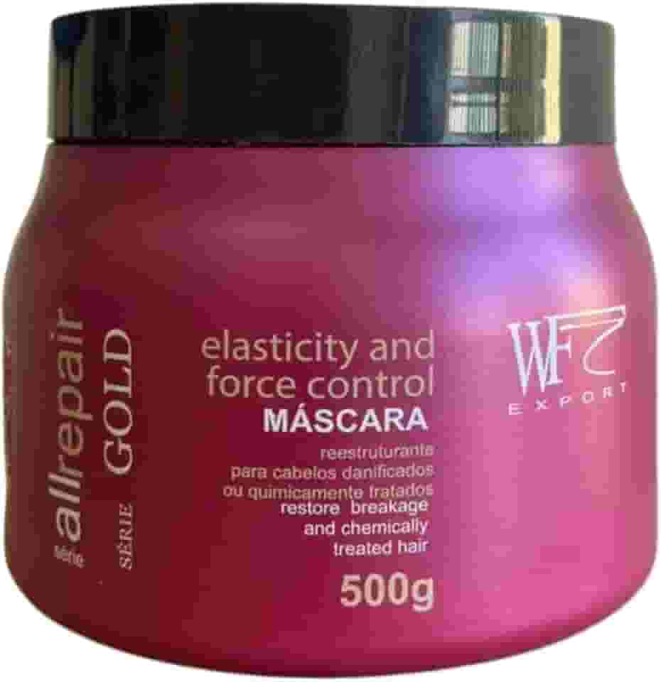 Creme Máscara Hidratação para Cabelos Com Química, Progressiva e Alisamento All Repair WF 500g