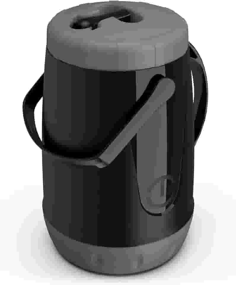 Garrafa Térmica Unitermi Paiva 2.5 Litros Tereré Preta