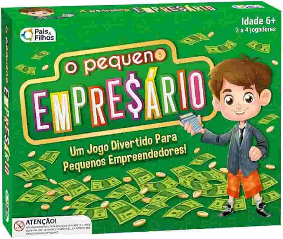 Pais & Filhos Jogo de Tabuleiro o Pequeno Empresário