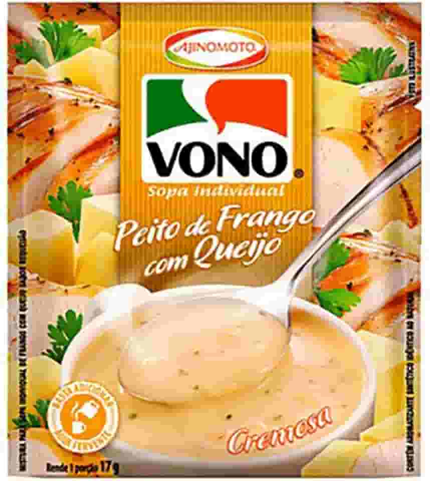 Sopa Individual Peito de Frango Com Queijo Vono 17g