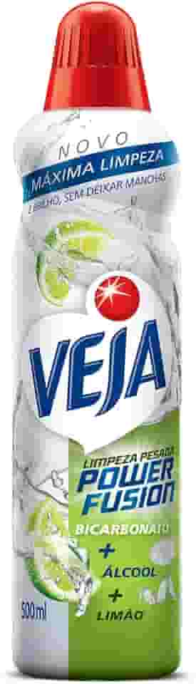 Limpeza Pesada, Veja, Power Fusion Pisos Limão 500mL
