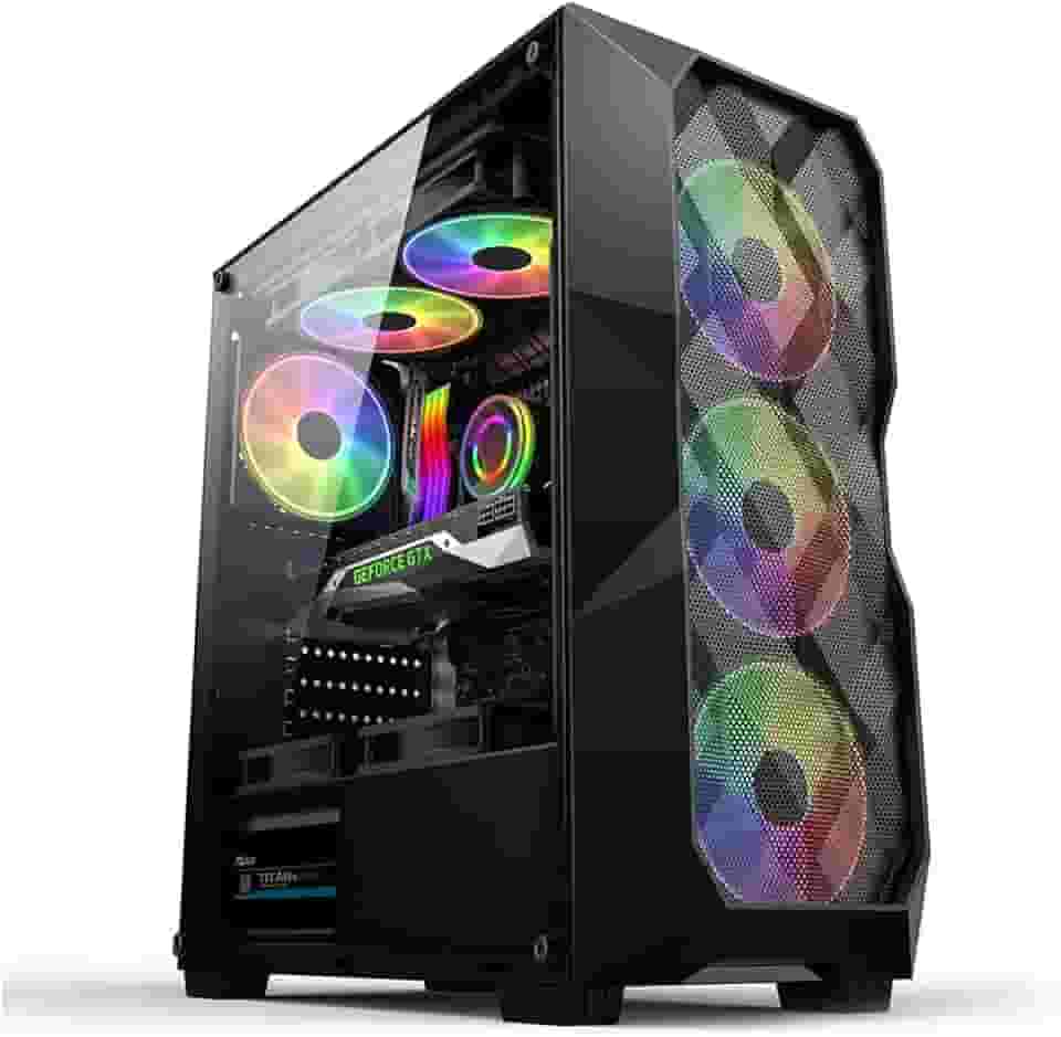 PC Gamer Hertz® Ryzen 5 5600G, Radeon™ Graphics Vega 7, 16GB Ram, SSD 240GB, Gabinete c/ 3x Fans RGB