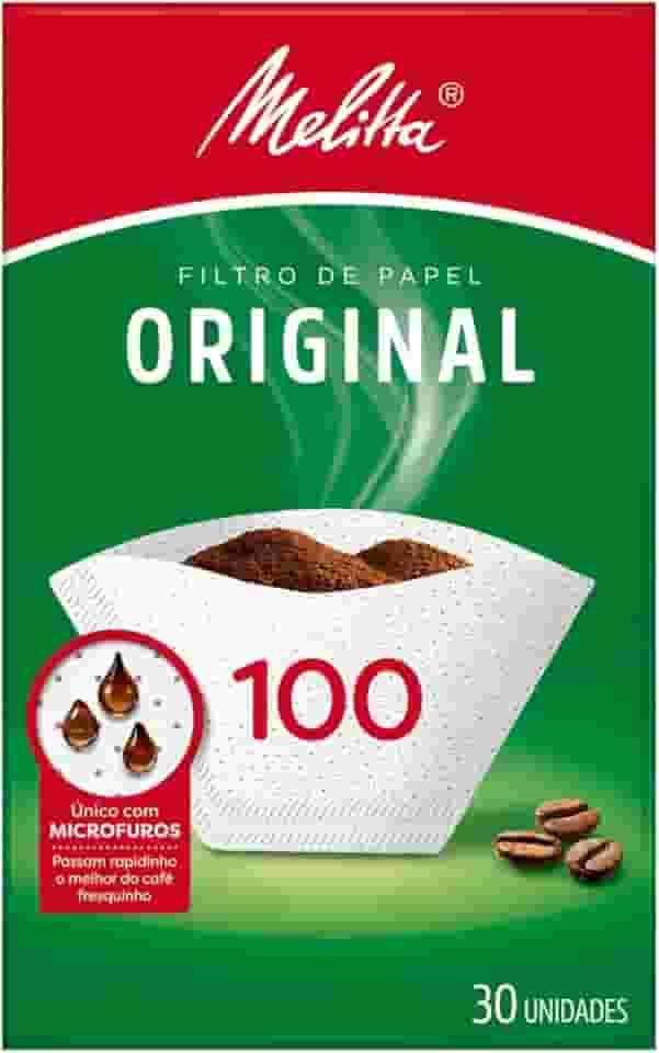Filtro de Papel 100 Melitta 30 Unidades