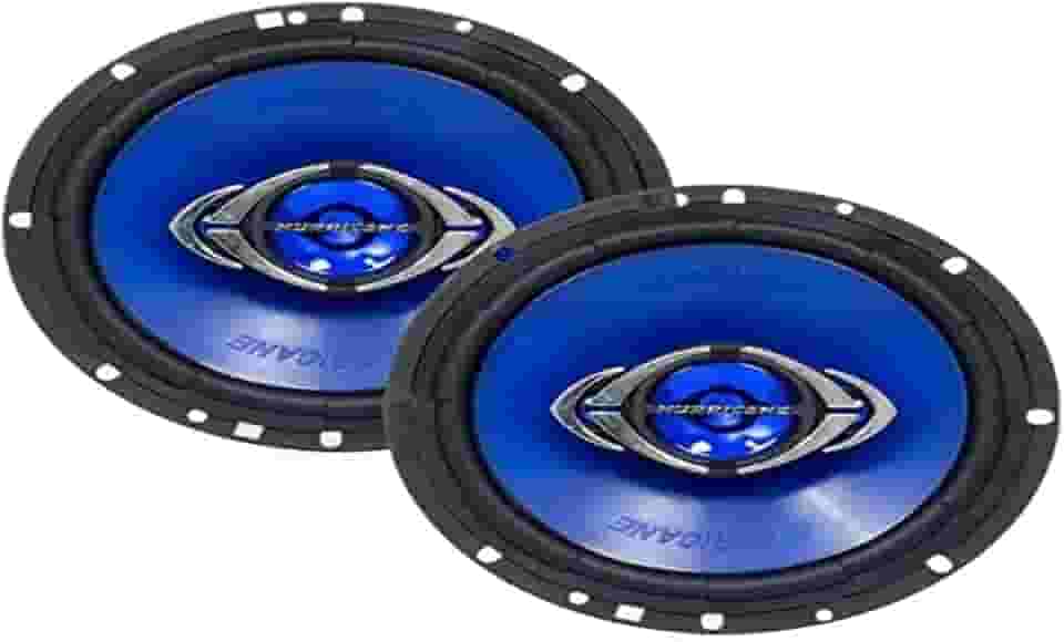 Par Alto falante 6 polegadas CM6 Quadriaxial 65W RMS Cada Hurricane Carro Som Porta Kit 2 Peças