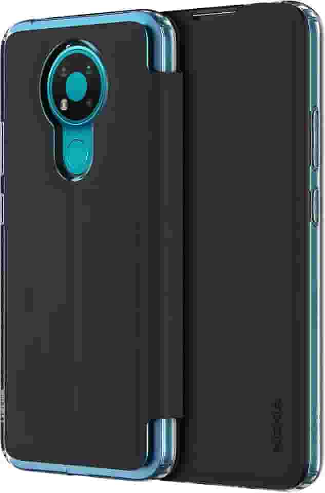 Nokia 3.4 - Capa flip - Preta