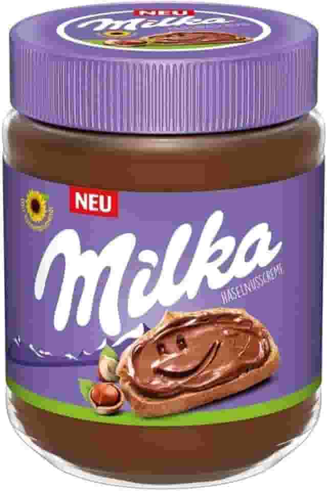 MILKA HAZELNUT CREME 350 GR POTE DE VIDRO - IMPORTADO