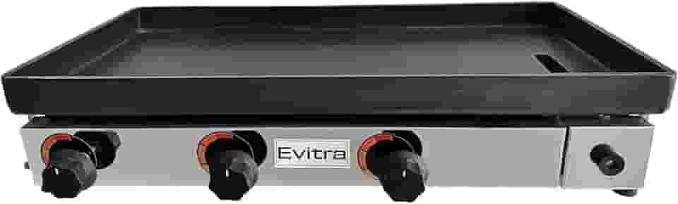 Chapa em Aço para Lanches 70x35 cm – 10 mm de Espessura – Alta Durabilidade e Resistência ao Calor – Ideal para Cozinhas Profissionais, Food Trucks e Hamburguerias