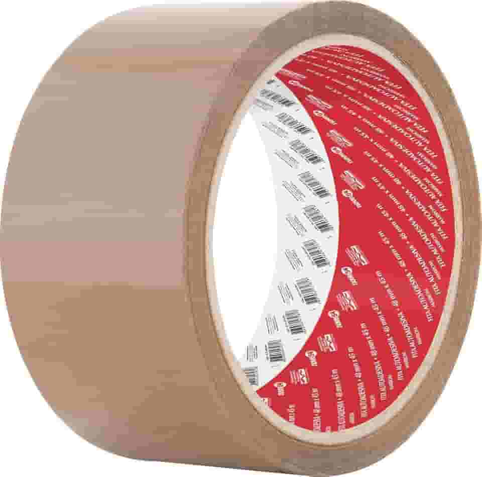 Fita Auto Adesiva 48mmx45m Marrom 954