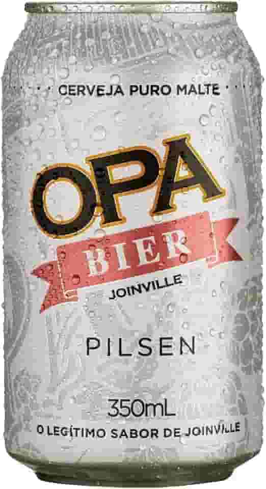 Cerveja Puro Malte Pilsen teor 4,6% 350ml Opa Bier