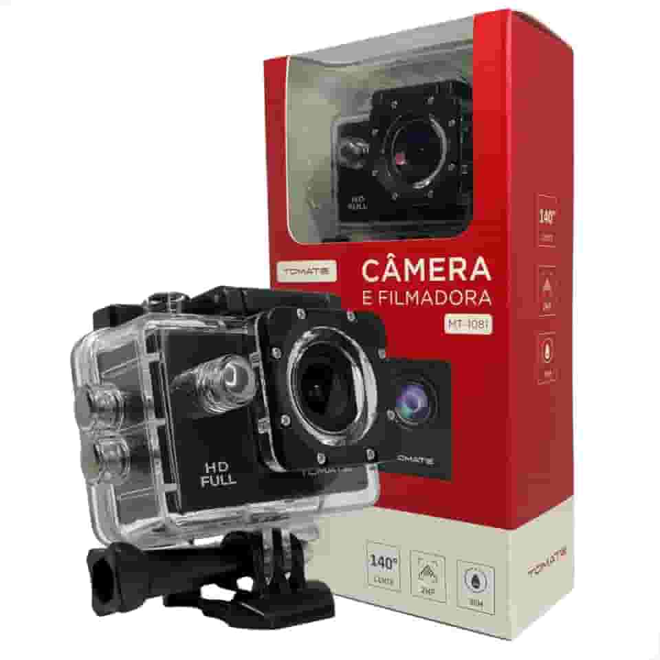 Câmera Ação Esportiva Moto Bike Hd 1080p Prova Dágua 30m