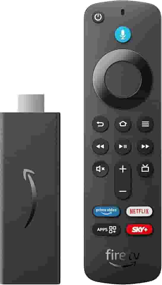 Fire TV Stick HD (Geração mais recente) | Com controle remoto por voz com Alexa (inclui comandos de TV), controles de casa inteligente e streaming em HD