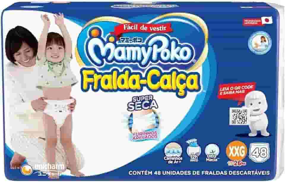 MamyPoko Fralda-Calça Premium Seca Xxg 44 Unidades