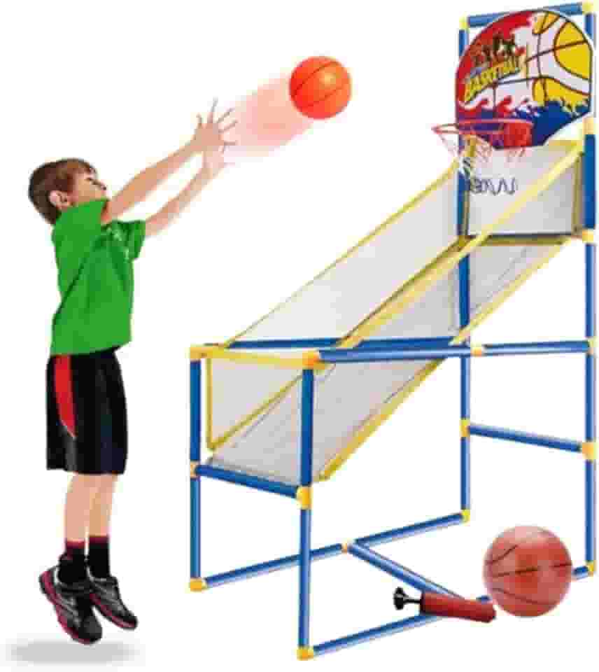 Brinquedo Kit Completo Cesta De Basquete Infantil Aro Bola