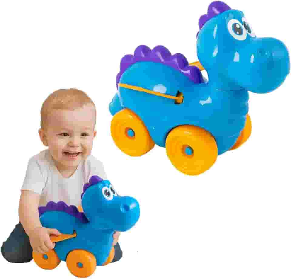 Brinquedos Educativos Para Bebes Carro Dinossauro Bate Asinhas Carrinho Brinquedo 1 ano de Idade