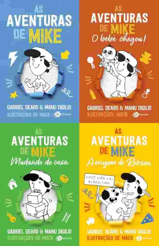 As Aventuras de Mike: Kit 4 Volumes