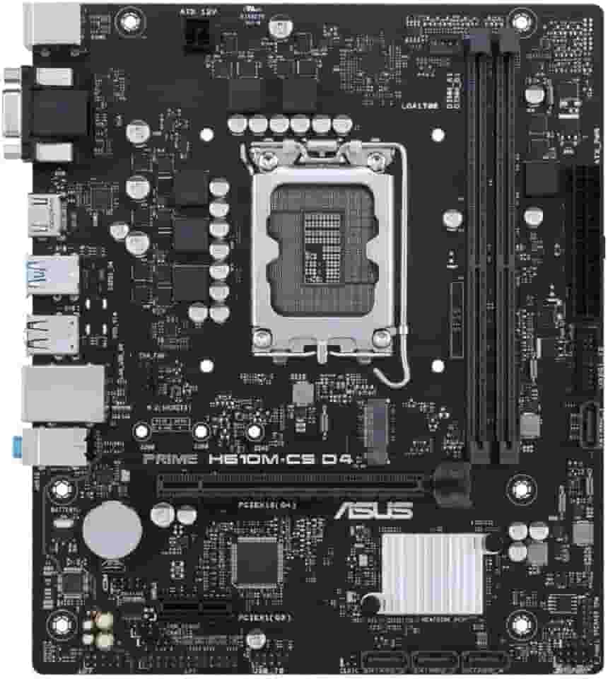 Placa Mãe Asus PRIME H610M-CS D4 (LGA 1700/2xDDR4/HDMI/VGA/USB3.2/M.2)